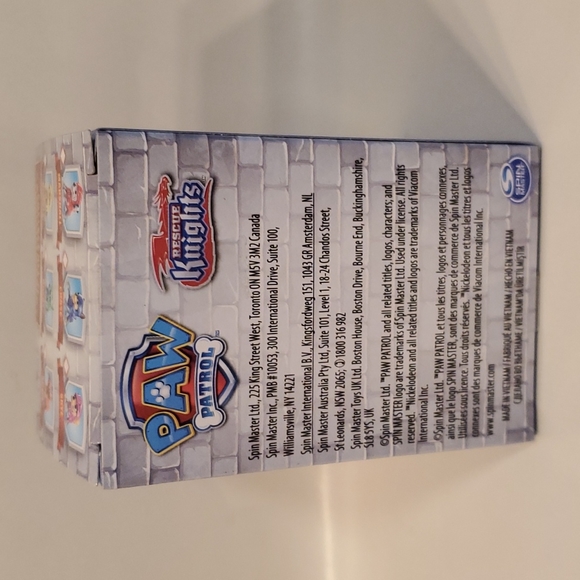 Paw Patrol Rescue Knights BLIND BOX Mini Figures with Castle Tower Container - Picture 5 of 7